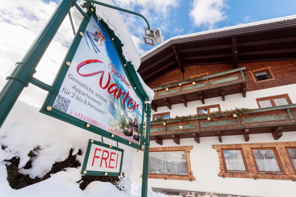 Holiday Im Gaestehaus Warter In Altenmarkt Altenmarkt im Pongau Εξωτερικό φωτογραφία